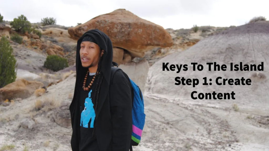 Keys to The Island Step 1 Create Content